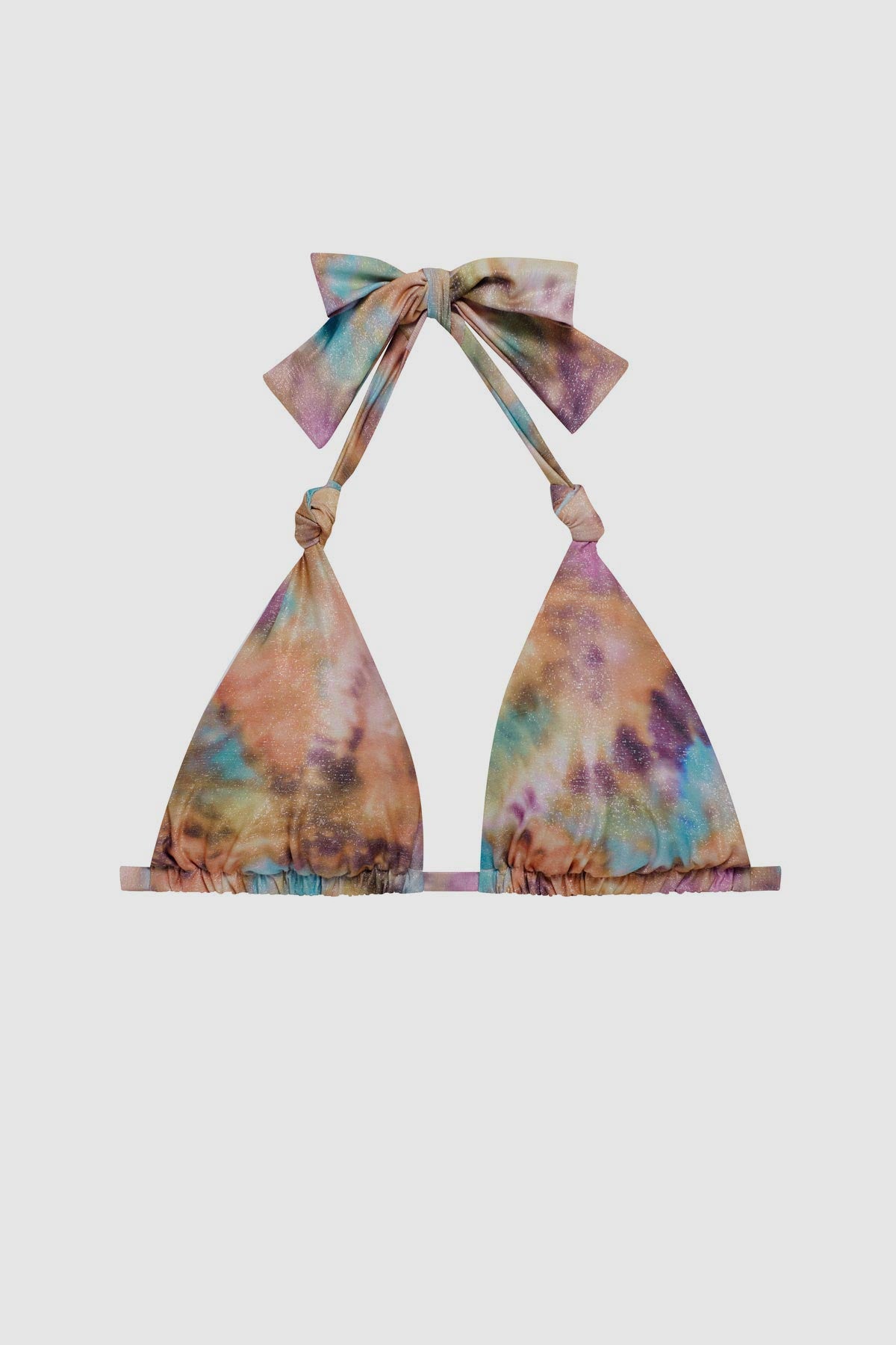 Tie dye bikini top